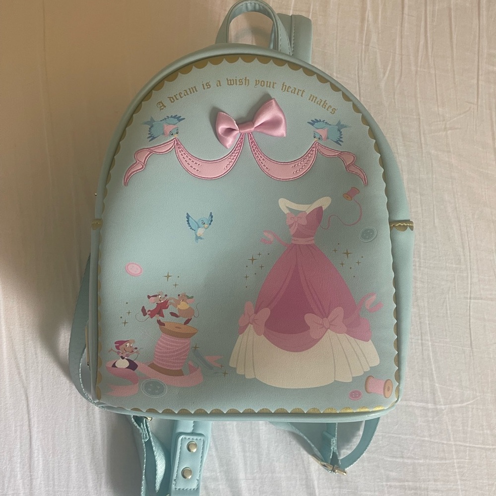 Disney Cinderella sewing loungefly bag